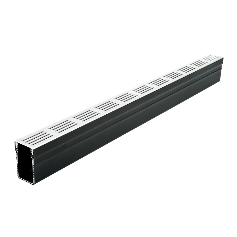 Hauraton E-TEC Threshold Channel with Stainless Steel Grating 1000 mm