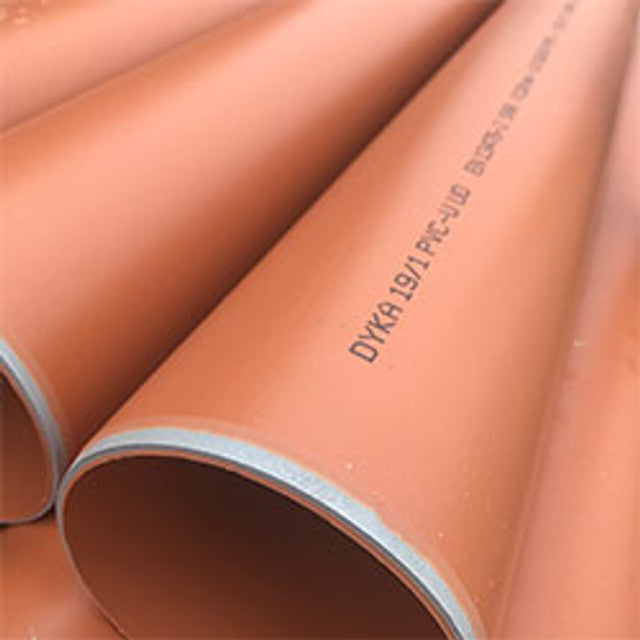 110mm DYKA ULTRA3 Single Socket SN8 Sewer Pipe