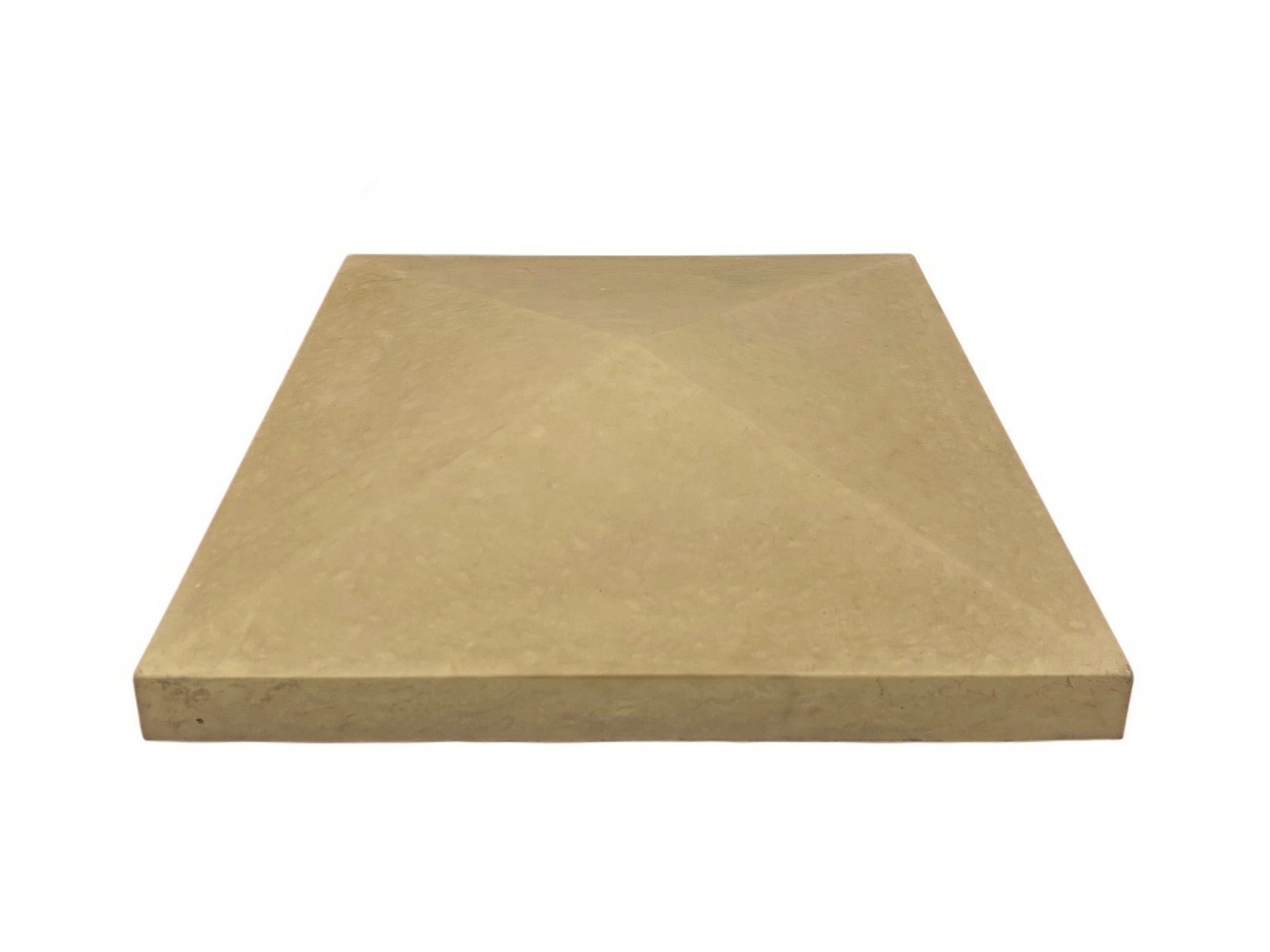 4 Way Weathered Pier Cap - Sand - 460mm x 460mm