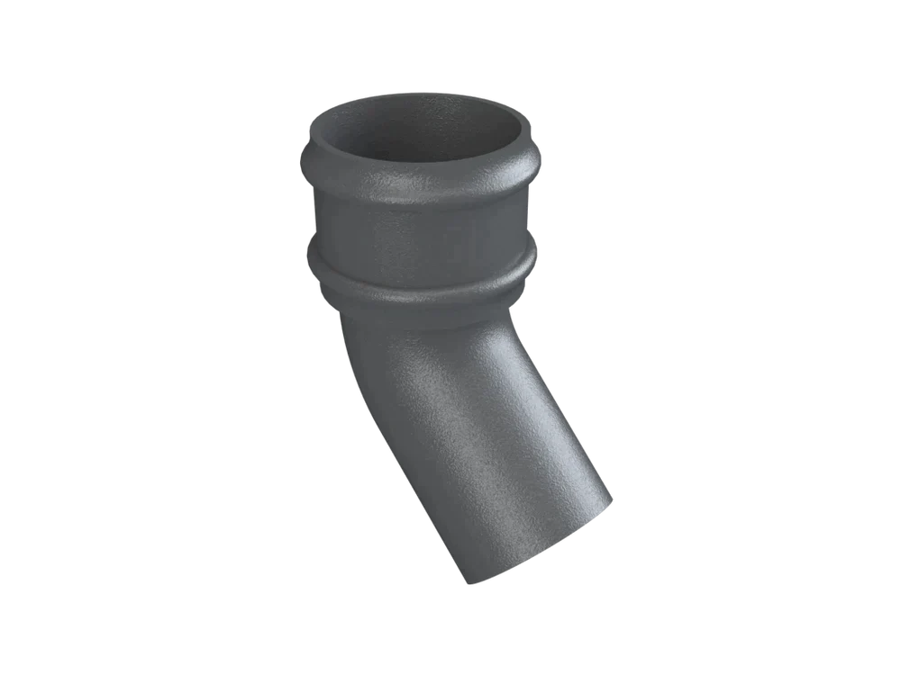 ARP Britannia Cast Iron 4" Round Uneared Downpipe Bend