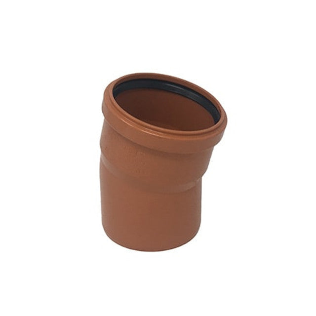 110MM DYKA Underground 15 Degree Single Socket Bend