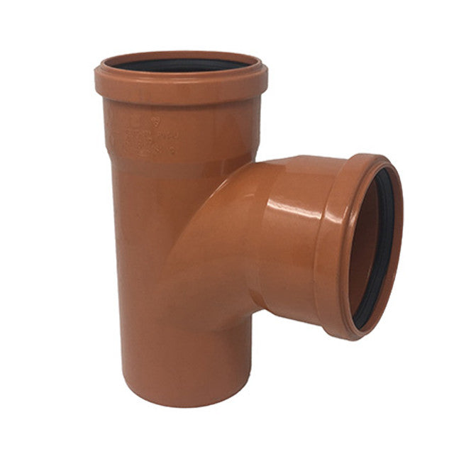 110MM DYKA Underground 87.5 Degrees Double Socket Swept Junction