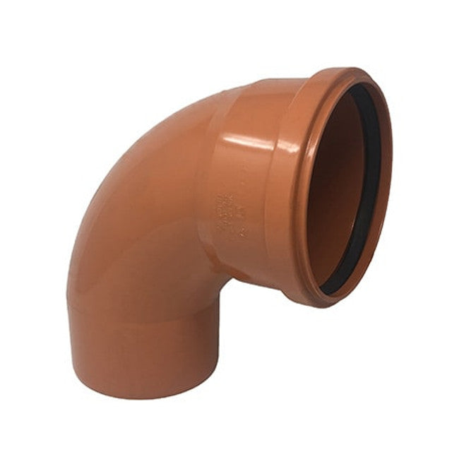 160MM DYKA Underground 87.5 Degrees Single Socket Long Radius Bend