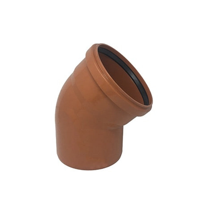 160MM DYKA Underground 45 Degrees Single Socket Bend