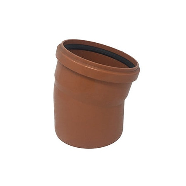 160MM DYKA Underground 15 Degree Single Socket Bend