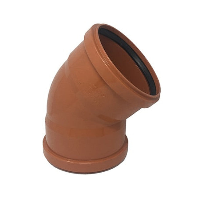 160MM DYKA Underground 45 Degree Double Socket Bend
