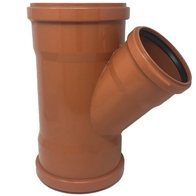 160MM DYKA Underground 45 Degrees Triple Socket Junction