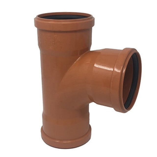 160MM DYKA Underground 90 Degree Triple Socket Swept Junction