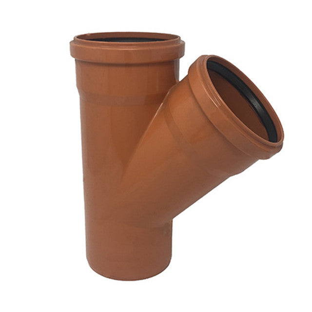 110MM DYKA Underground 45 Degree Double Socket Junction