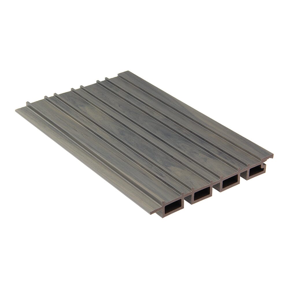 Bison Composite Batten Cladding Plank - Ash Grey