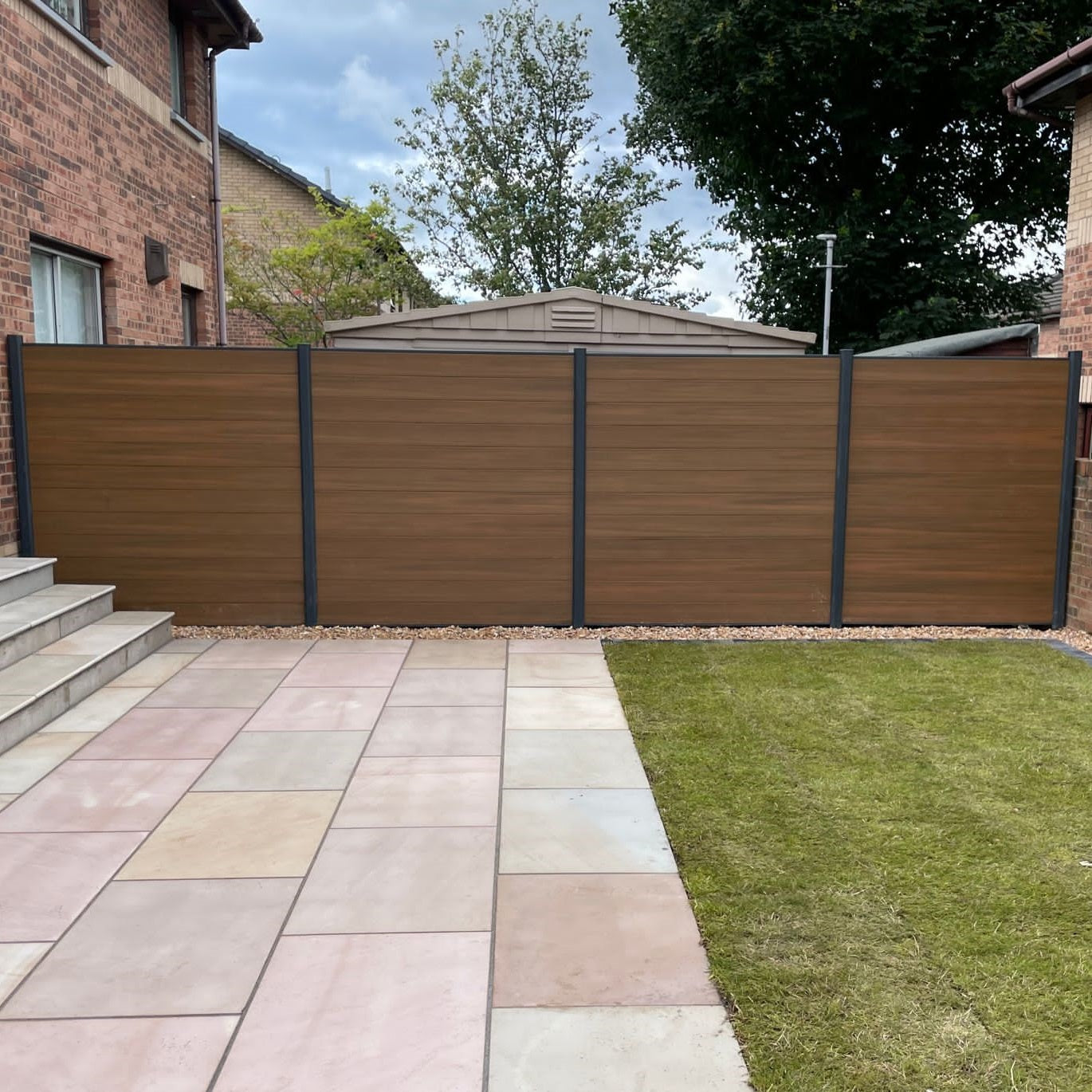 Castle Ultraguard Oak Composite Fence Boards - Pack of 4