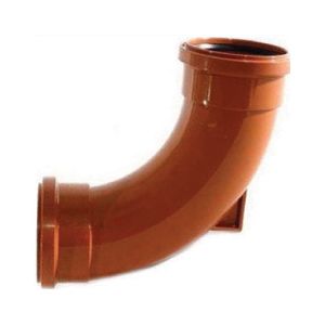 TPS 90° Double Socket Rest Bend 110mm