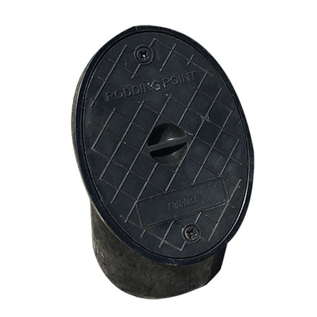 110MM Spigot Plastic Rodding Eye (45 Degrees)