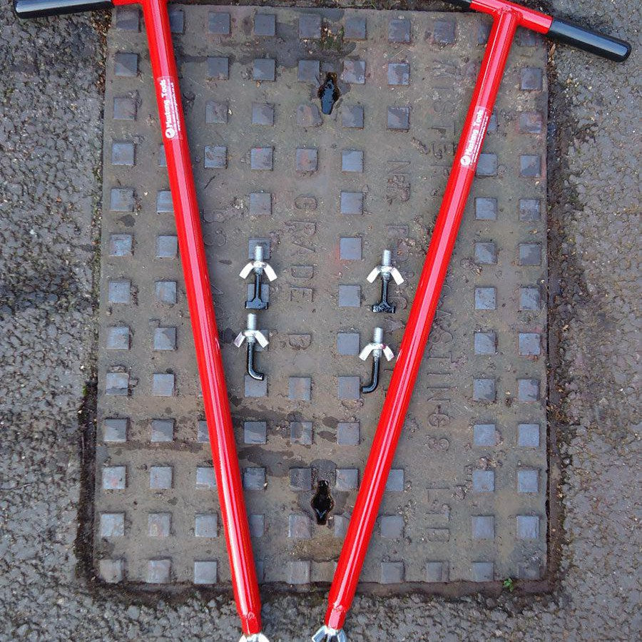 Mustang Tools XL Mini Lift Manhole Cover Lifter