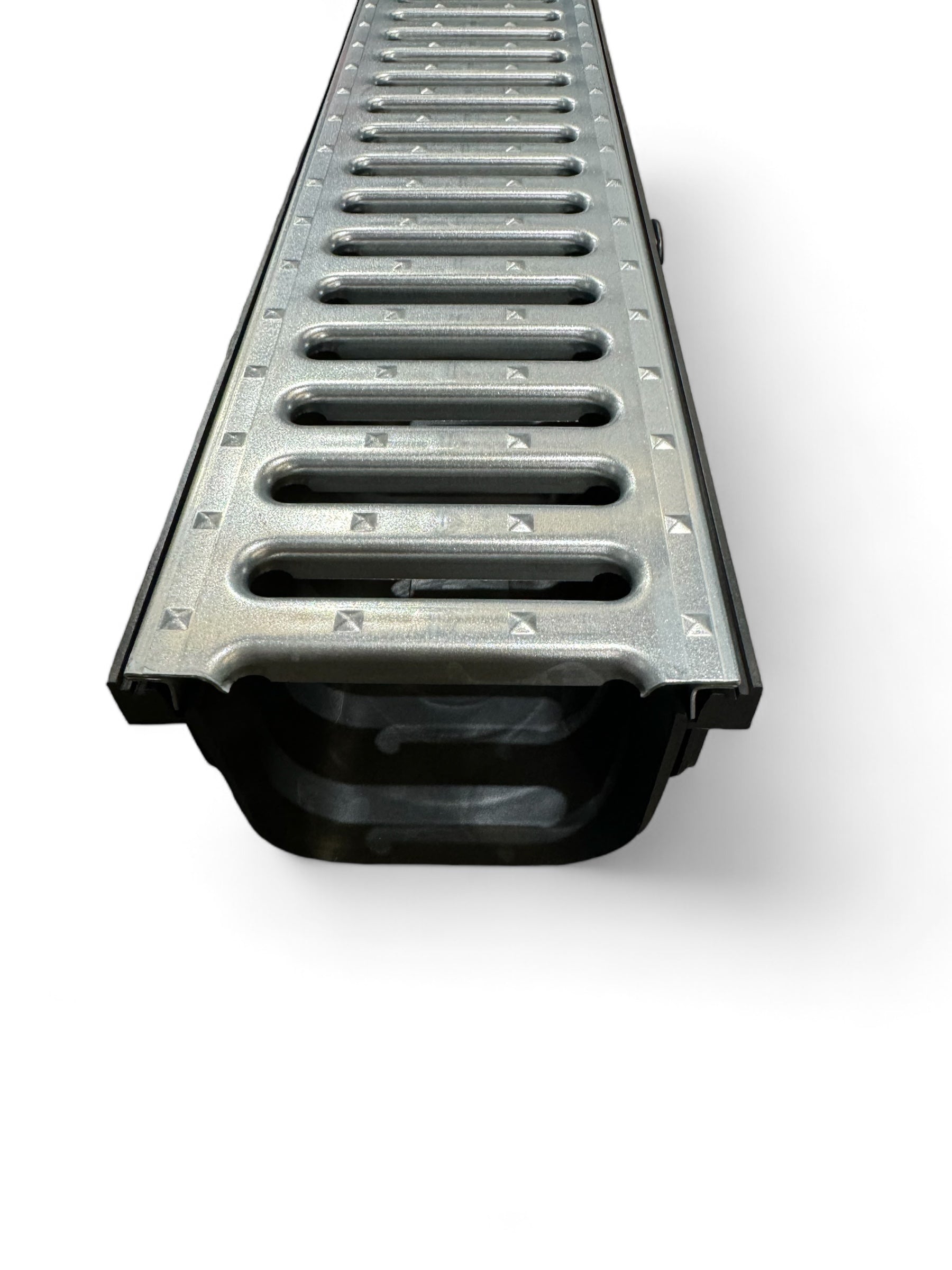 DekDrain Vela A15 Channel Drain - 1m (Galvanised Steel Grate)