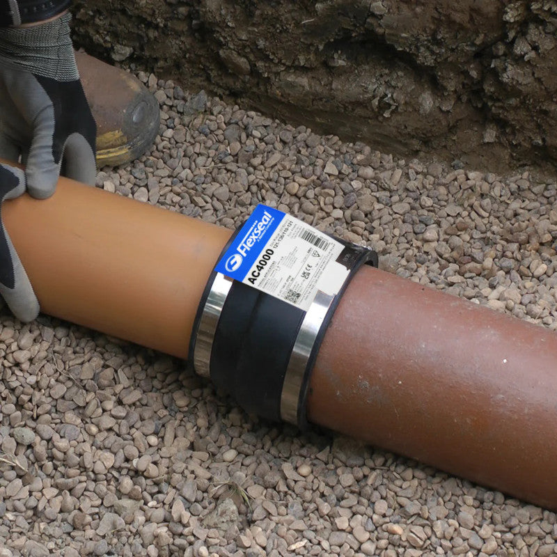 Fernco Rubber Flexible Drainage Adaptor Coupling
