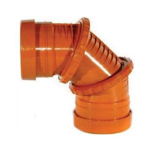 TPS 90° Double Socket Adjustable Bend 110mm