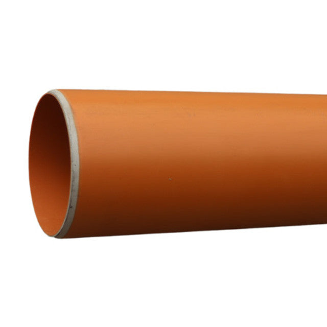 110MM DYKA Underground Plain Ended Pipe 3m