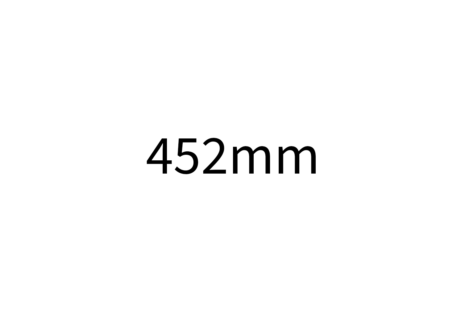 452mm Coping Width