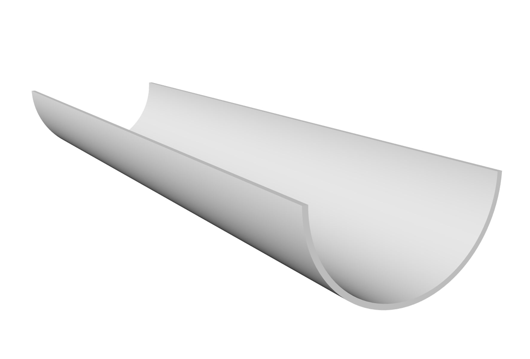 Half Round Guttering & Downpipes