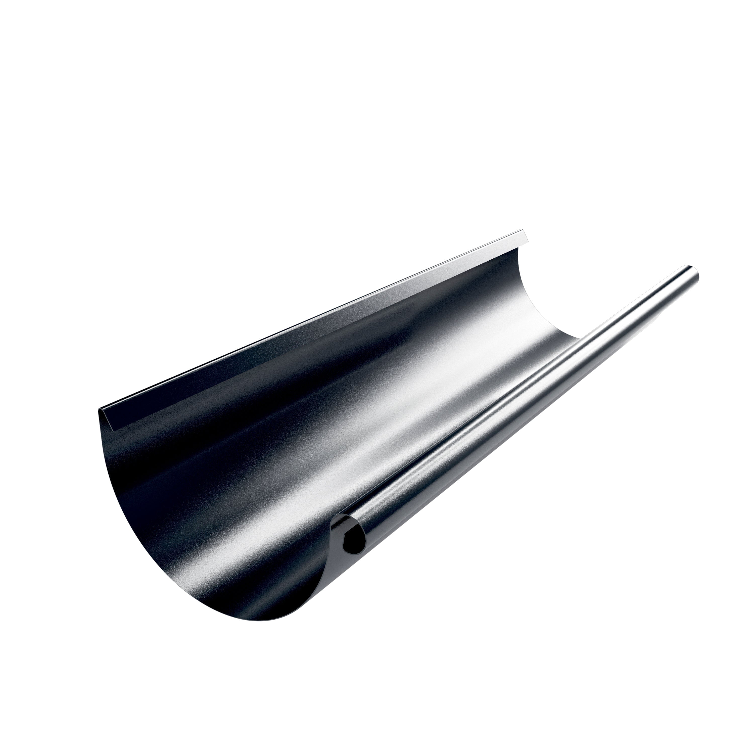 RoofArt Anthracite Grey Steel Guttering - 125mm
