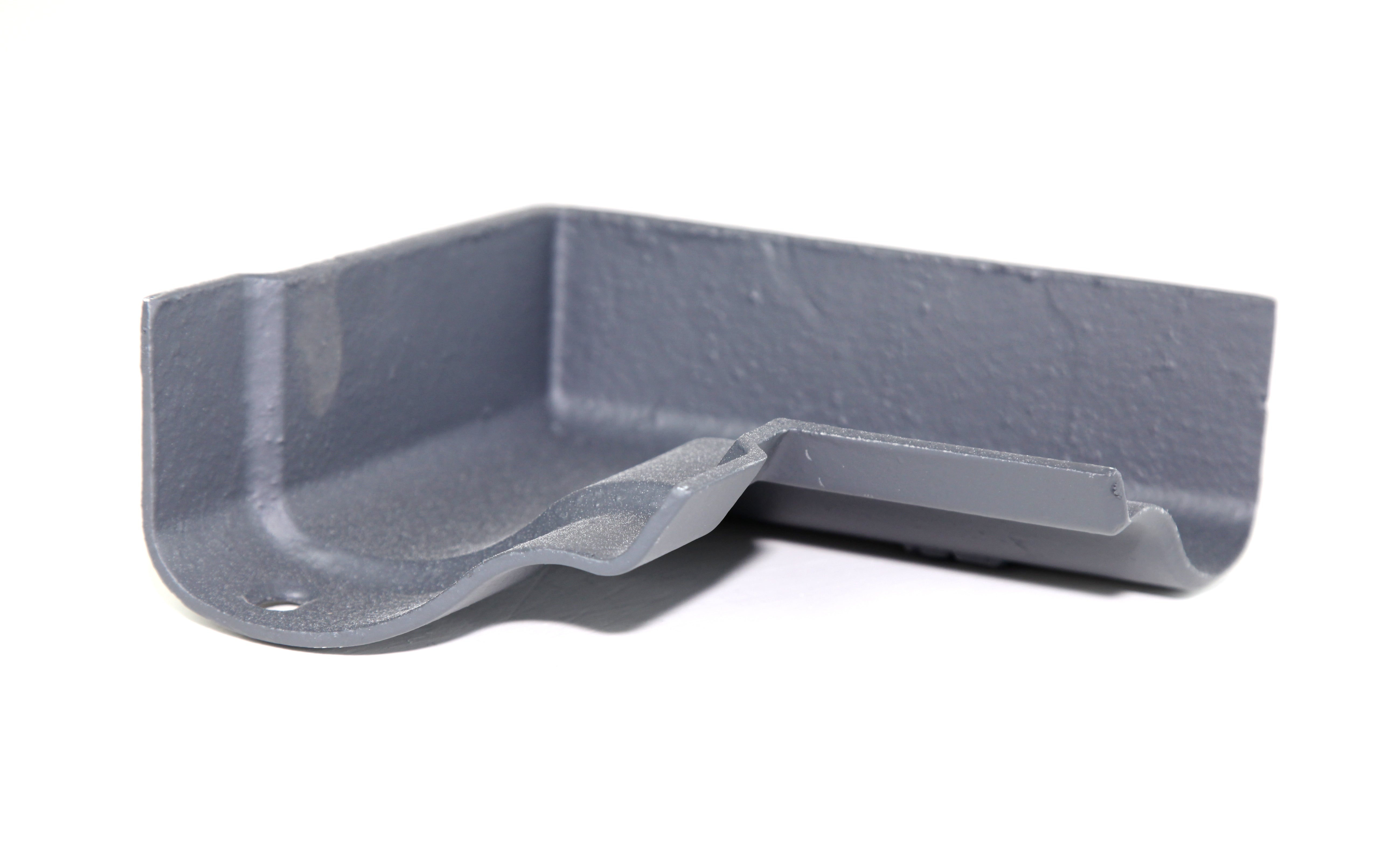 Hargreaves Foundry Premier Cast Iron Internal Square Angle Ogee Gutter