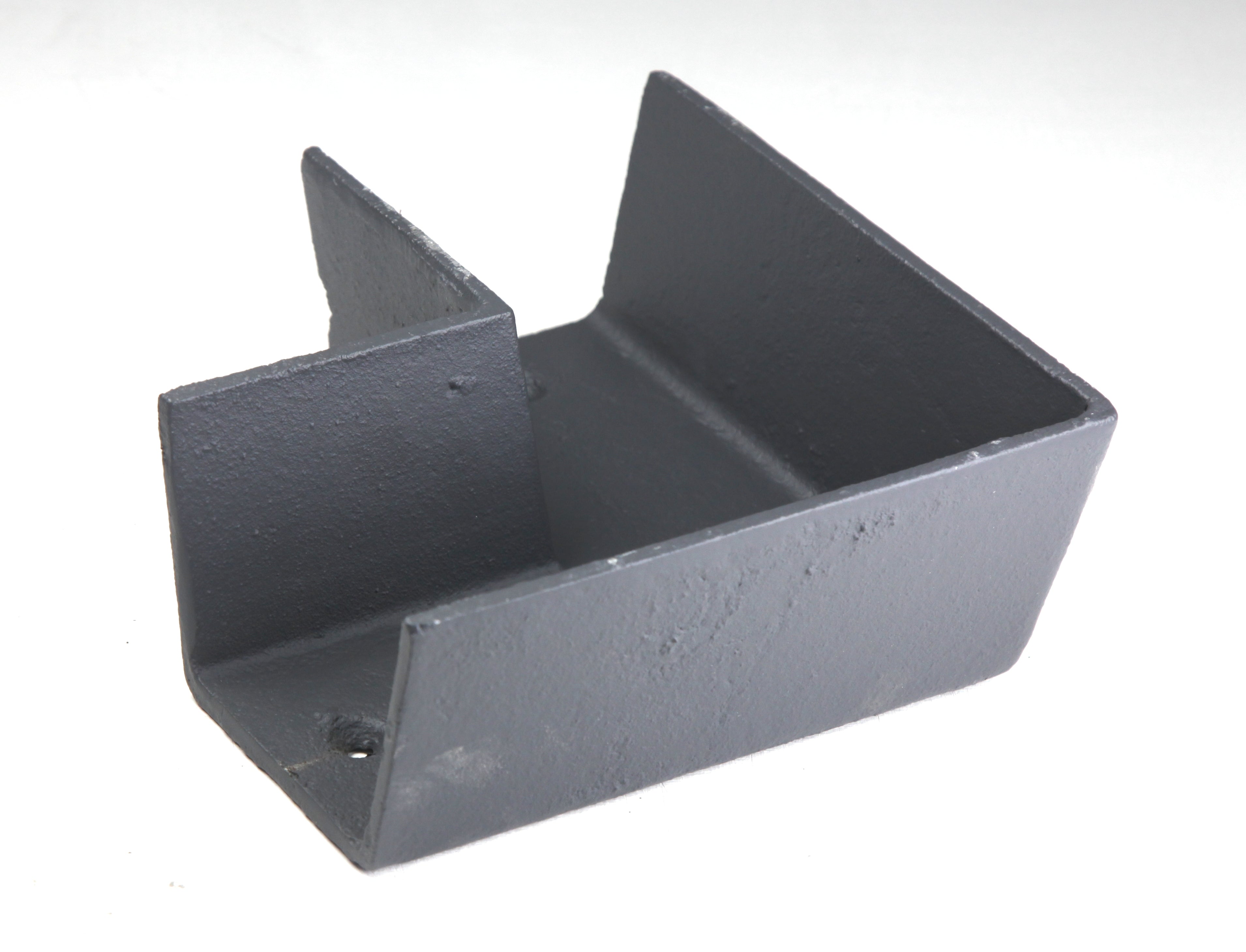 Hargreaves Foundry Premier Cast Iron Square Angle Box Gutter (100mm x 75mm)