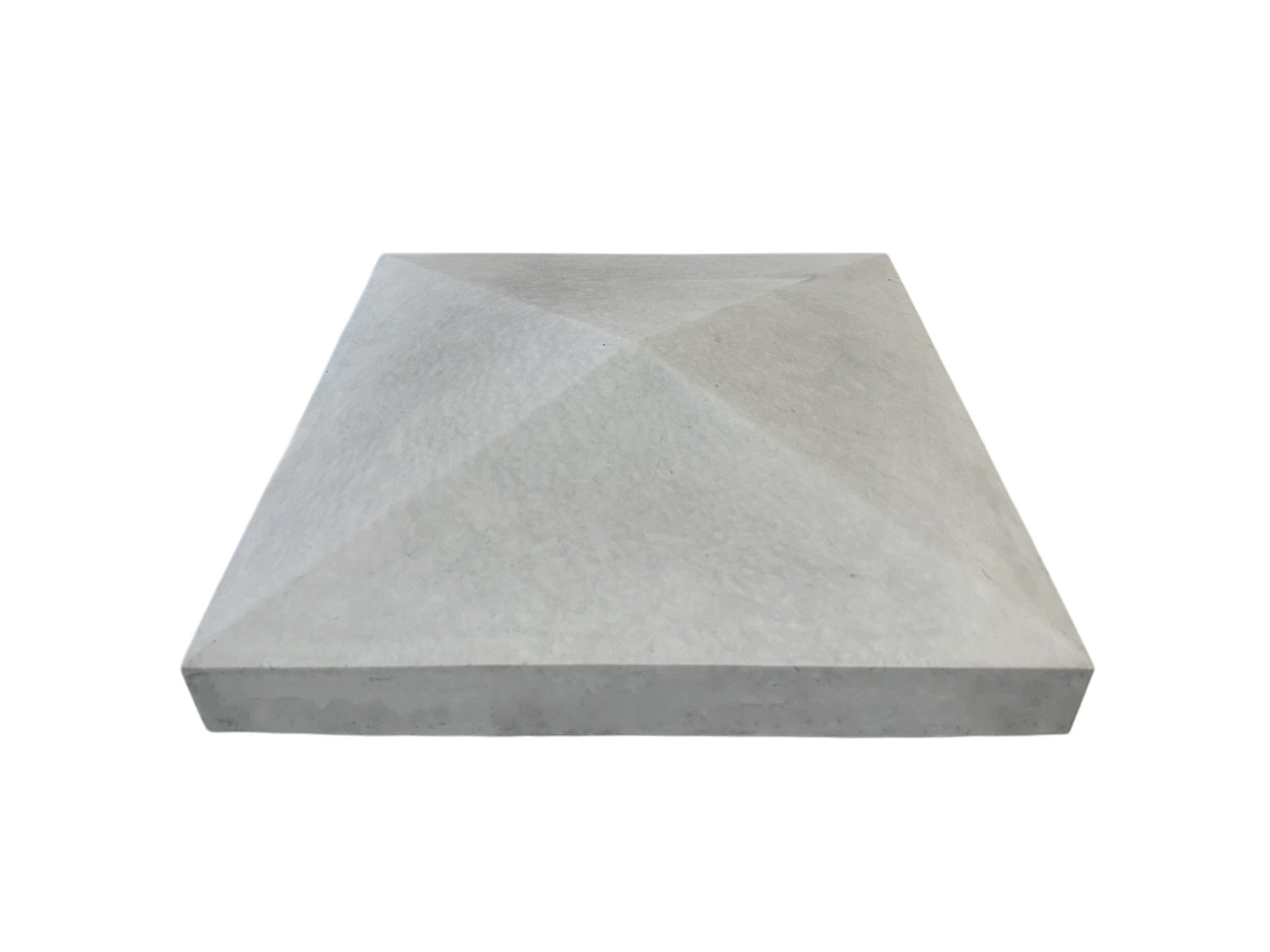 4 Way Weathered Pier Cap - Grey - 300mm x 300mm