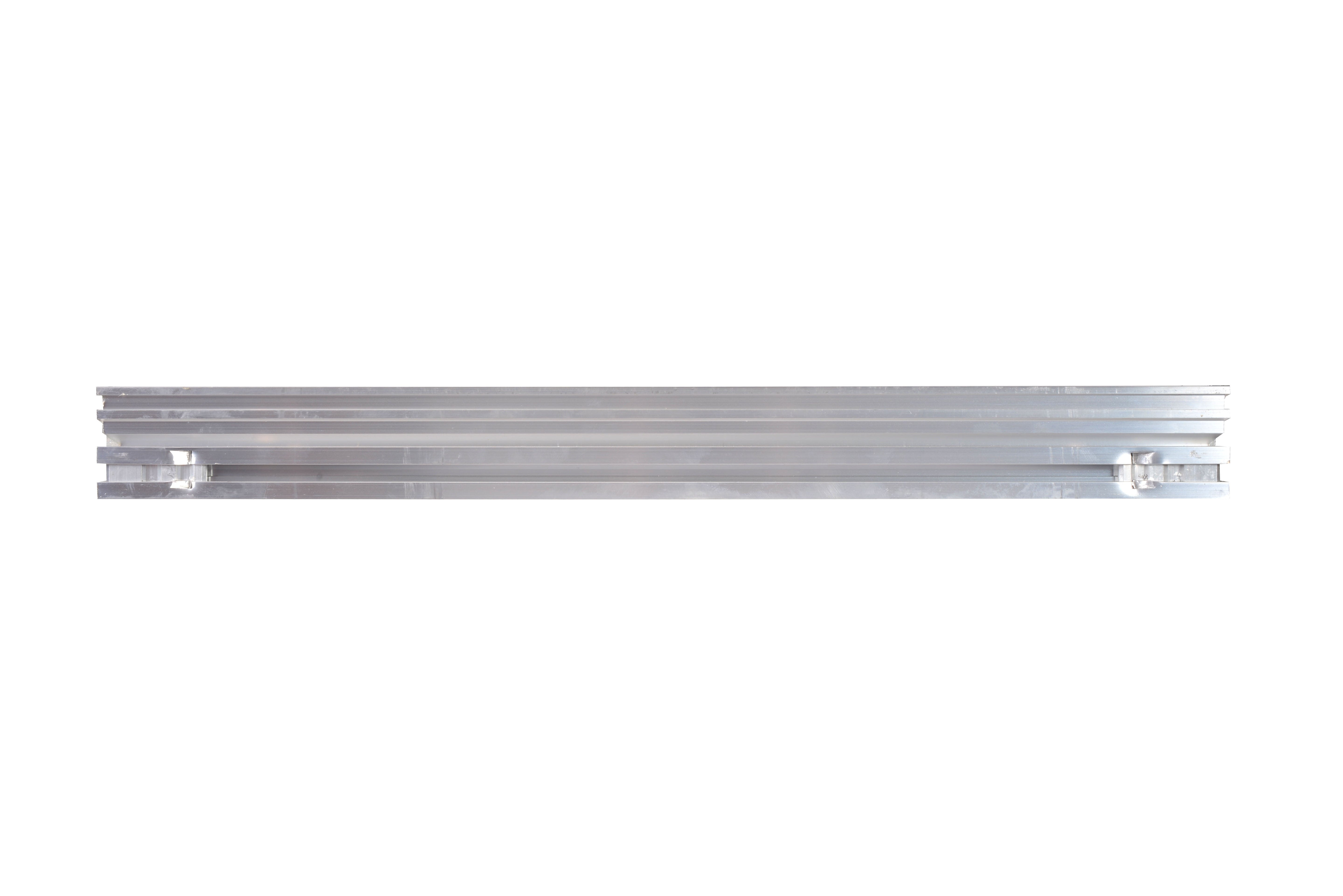 Side view of the ACO UniFace AL Shallow access cover frame, highlighting its slim profile.