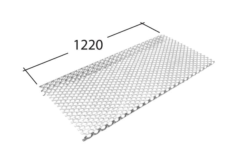 Alutec Evolve aluminium ogee leaf gutter guard designed for standard ogee profiles

