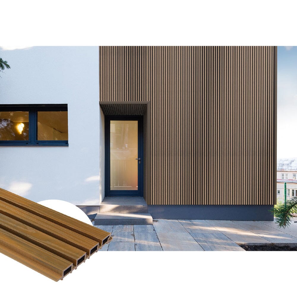 Bison Composite Batten Cladding Plank - Oak