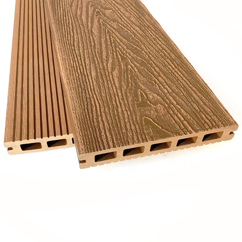 Castle Forest Composite Decking Board - Wild Brown