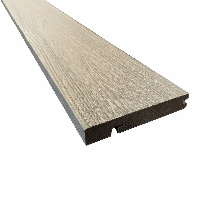 Castle Ultraguard Composite Bullnose Edge Decking Board - Antique