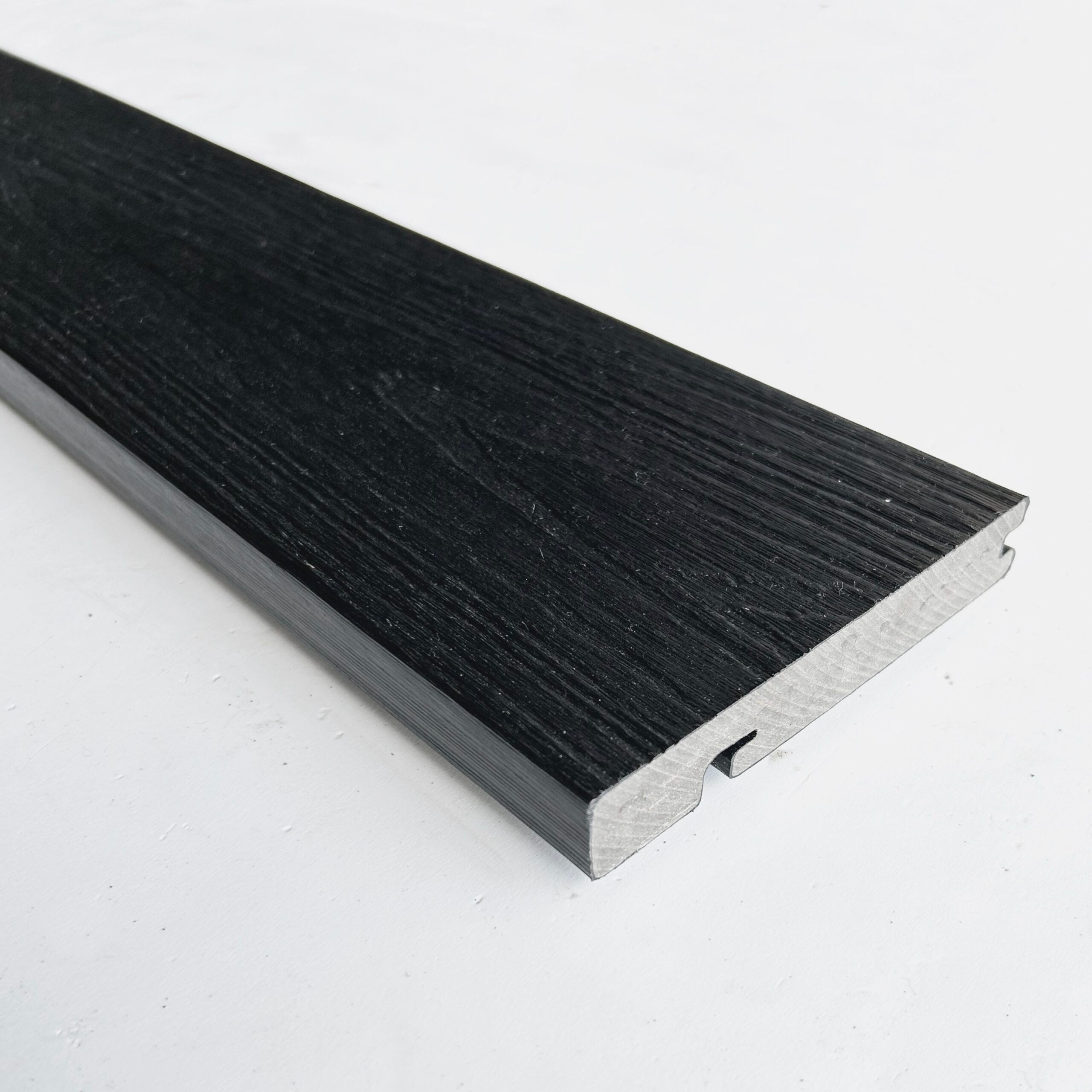 Castle Ultraguard Composite Bullnose Edge Decking Board - Ebony