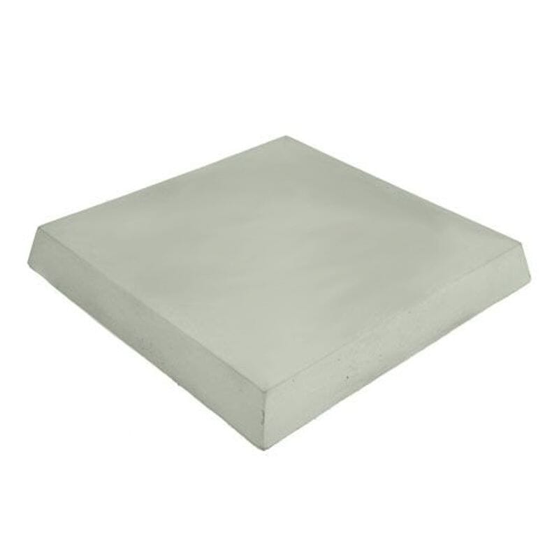 Concrete Flat Pier Cap Natural Grey 300mm x 300mm