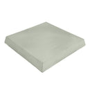 Concrete Flat Pier Cap Natural Grey 400mm x 400mm