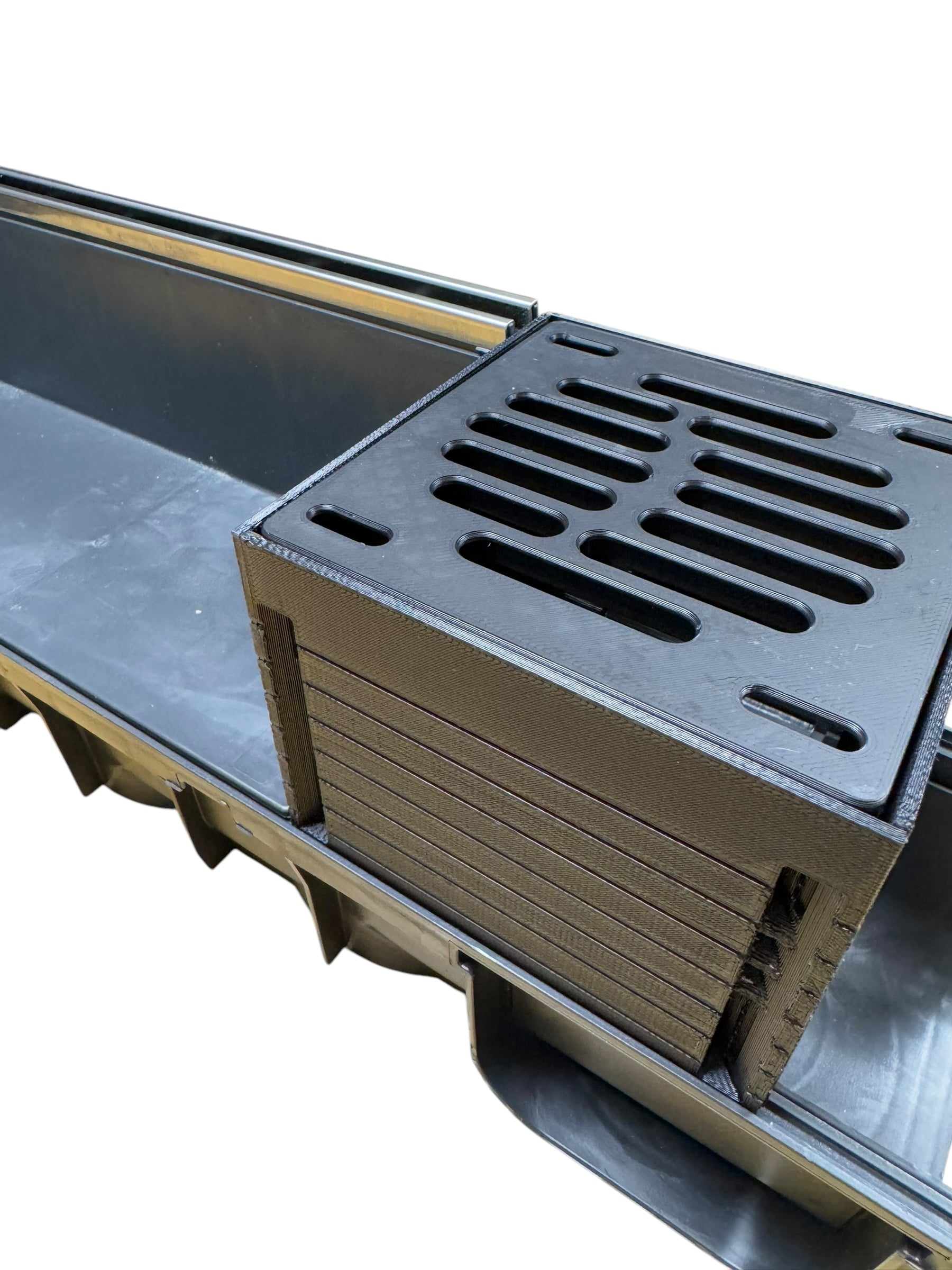 DekDrain Vela A15 Slot Channel Drain Inspection Hatch