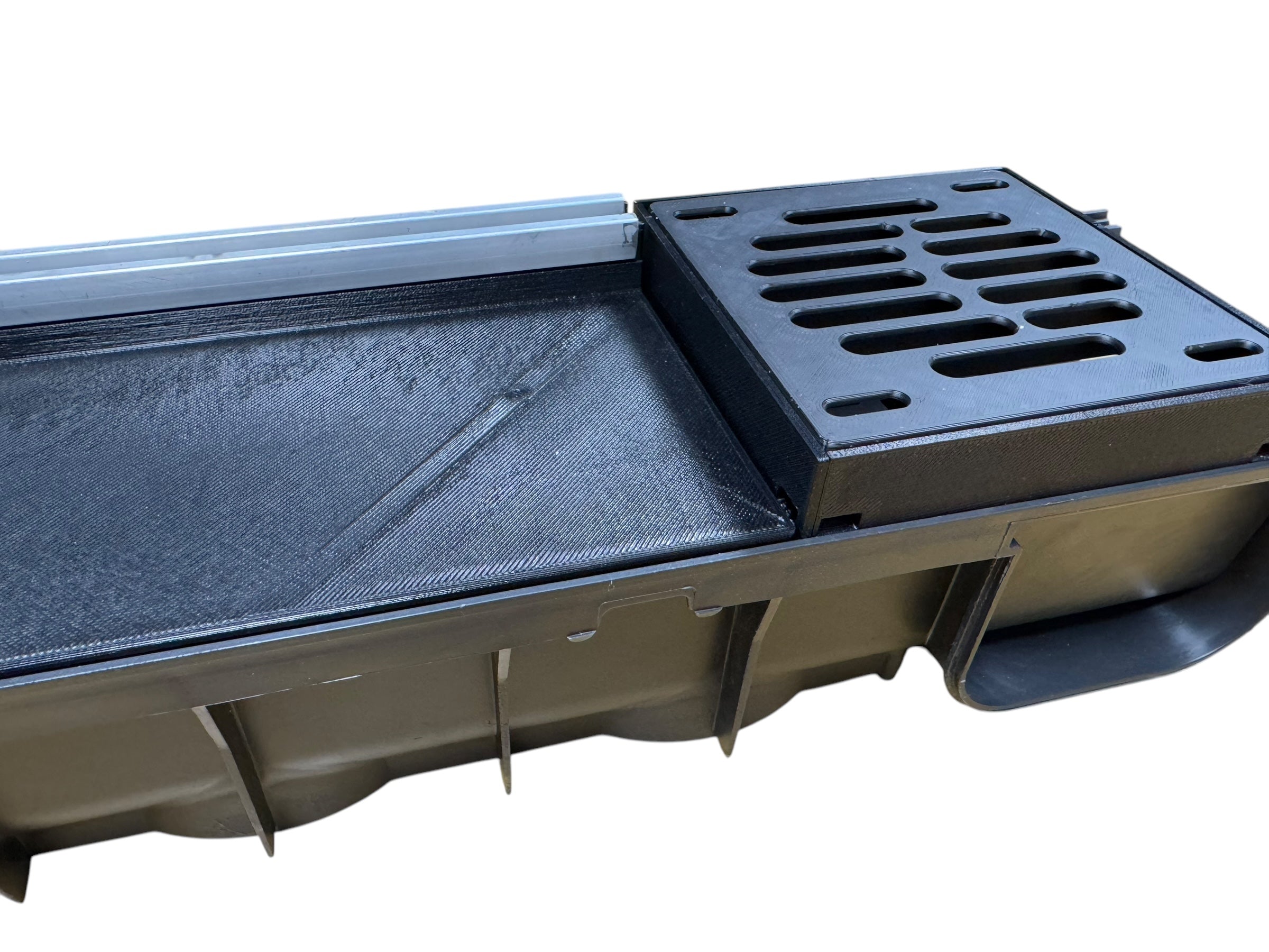 DekDrain Vela A15 Slot Channel Drain Inspection Hatch