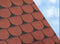 DS Scalloped Bitumen Shingles – Red (2.4m²)