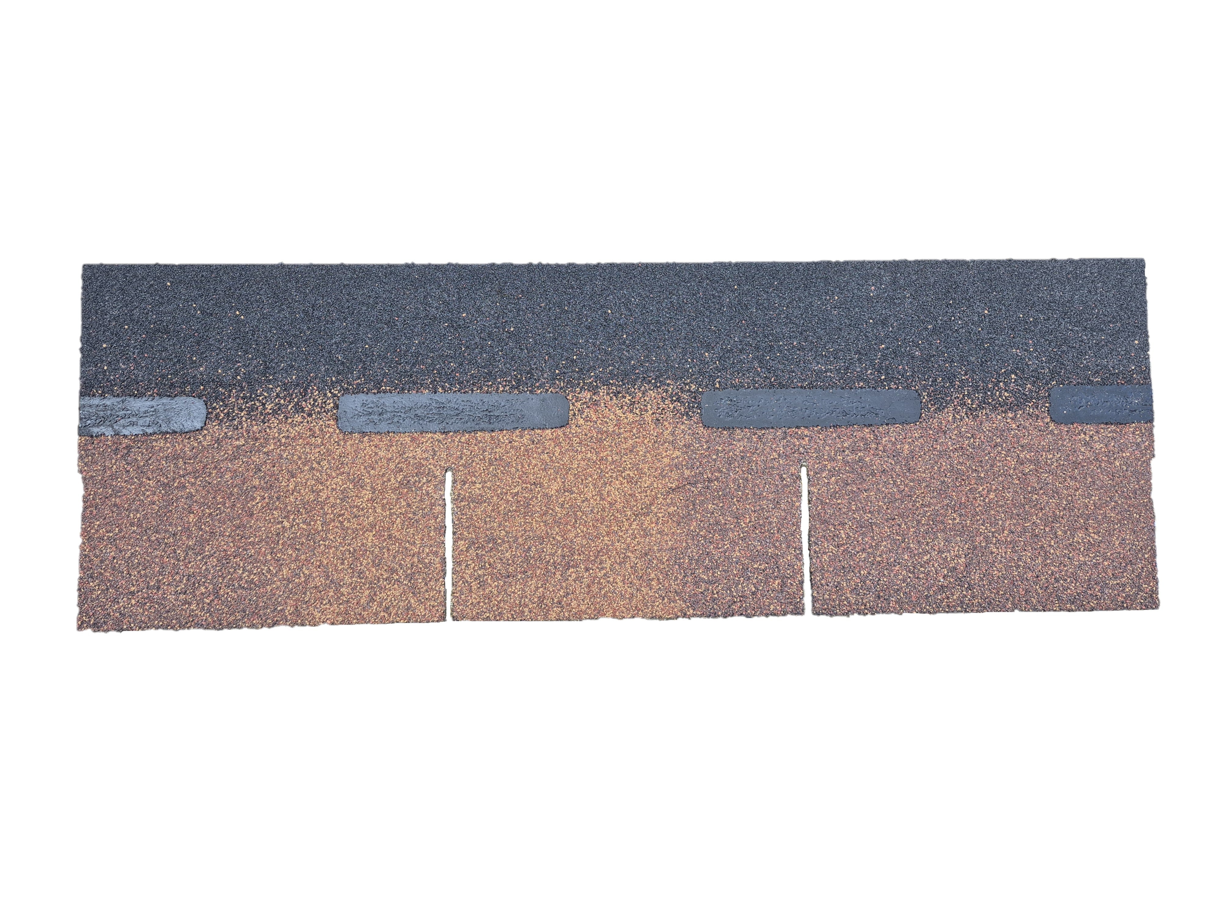 DS Super 3 Tab Square Bitumen Shingles - Brown (2.4m²)