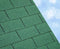 DS Super 3 Tab Square Bitumen Shingles - Green (2.4m²)