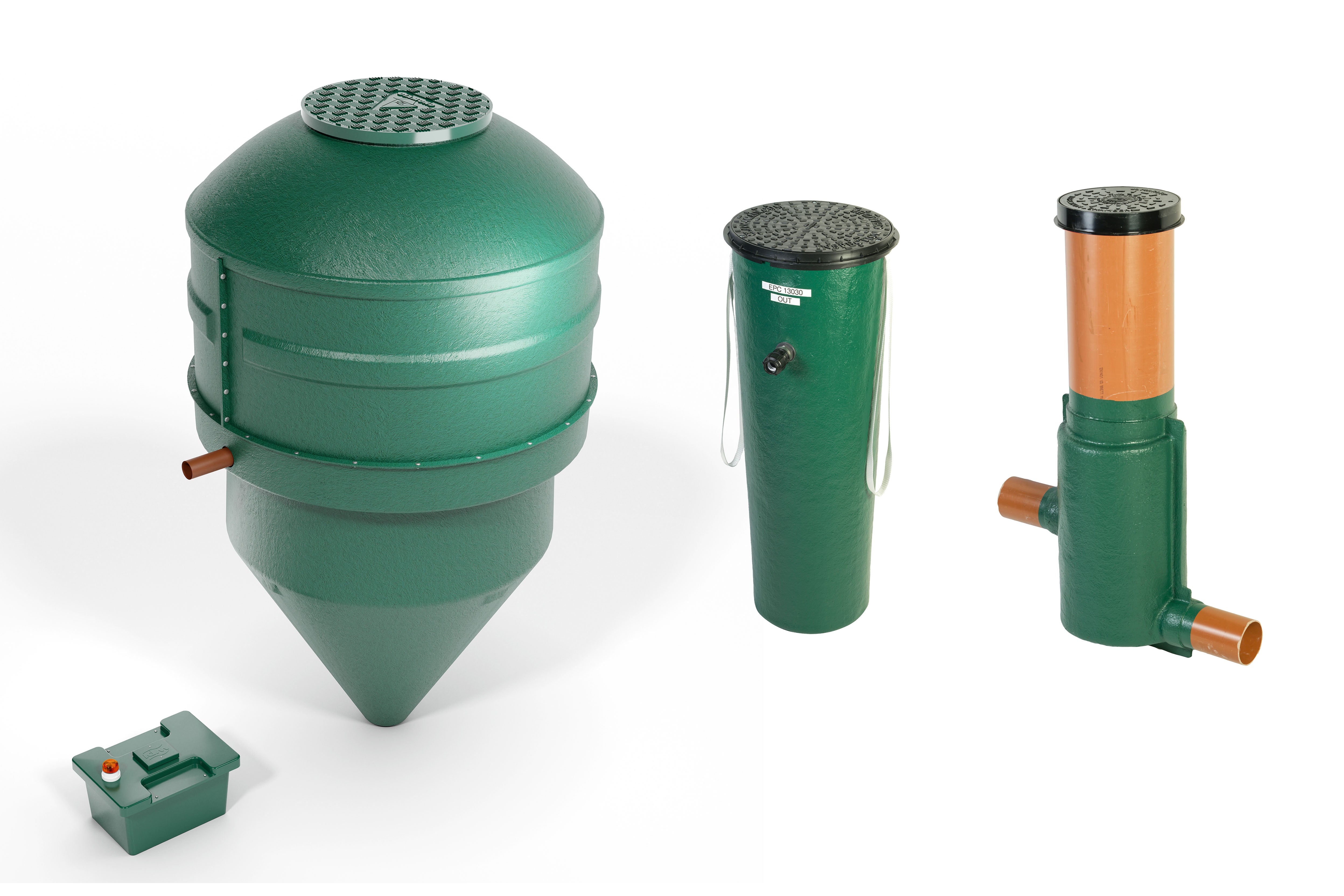 Diamond DMS2 with Standard External Pumping Chamber (1-6 Occupants)