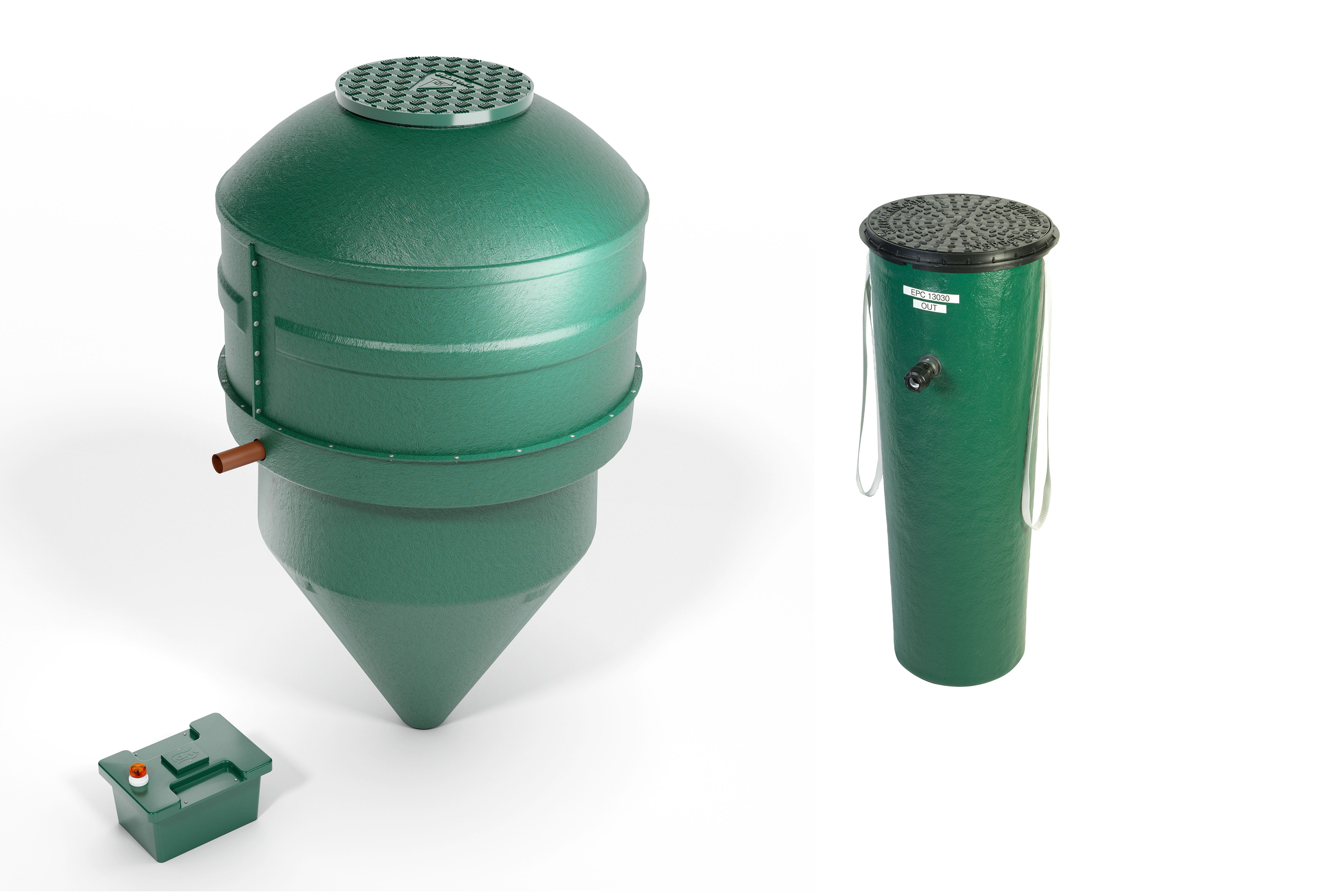 Diamond DMS2 with Standard External Pumping Chamber (1-6 Occupants)