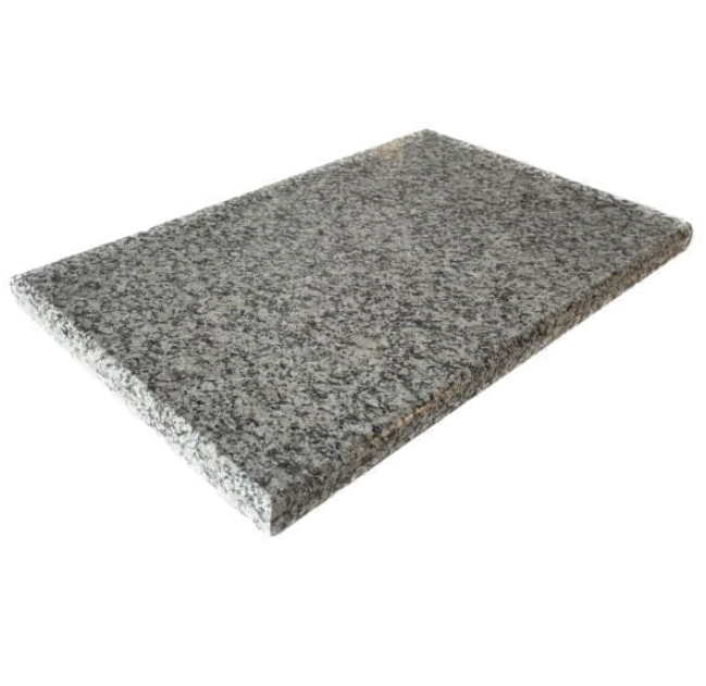 Castle Composites Dolomite Grey Granite Coping Stone End Piece - 375mm x 600mm