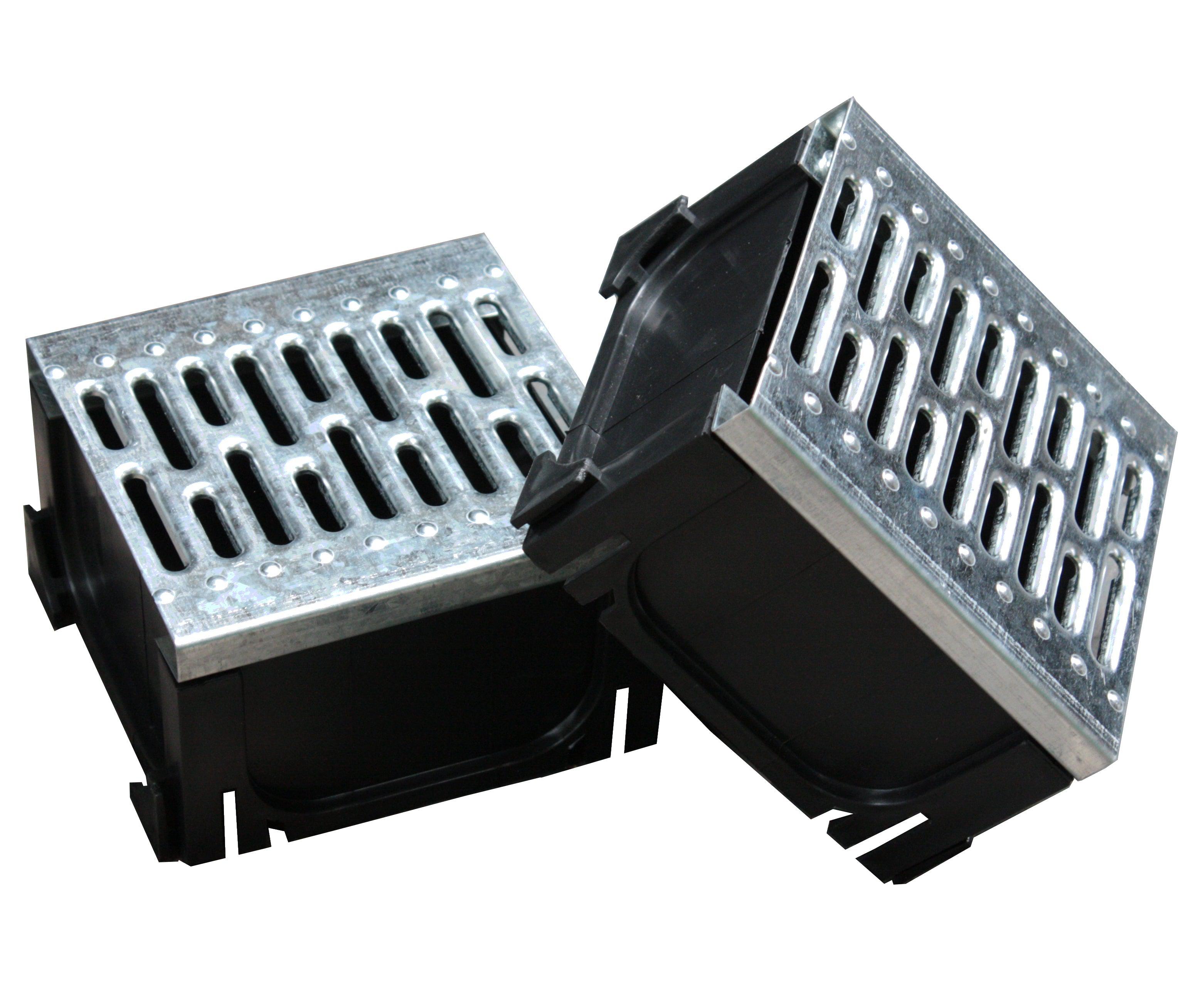 EBP Channel Corner Piece with Galvanised Steel Grating