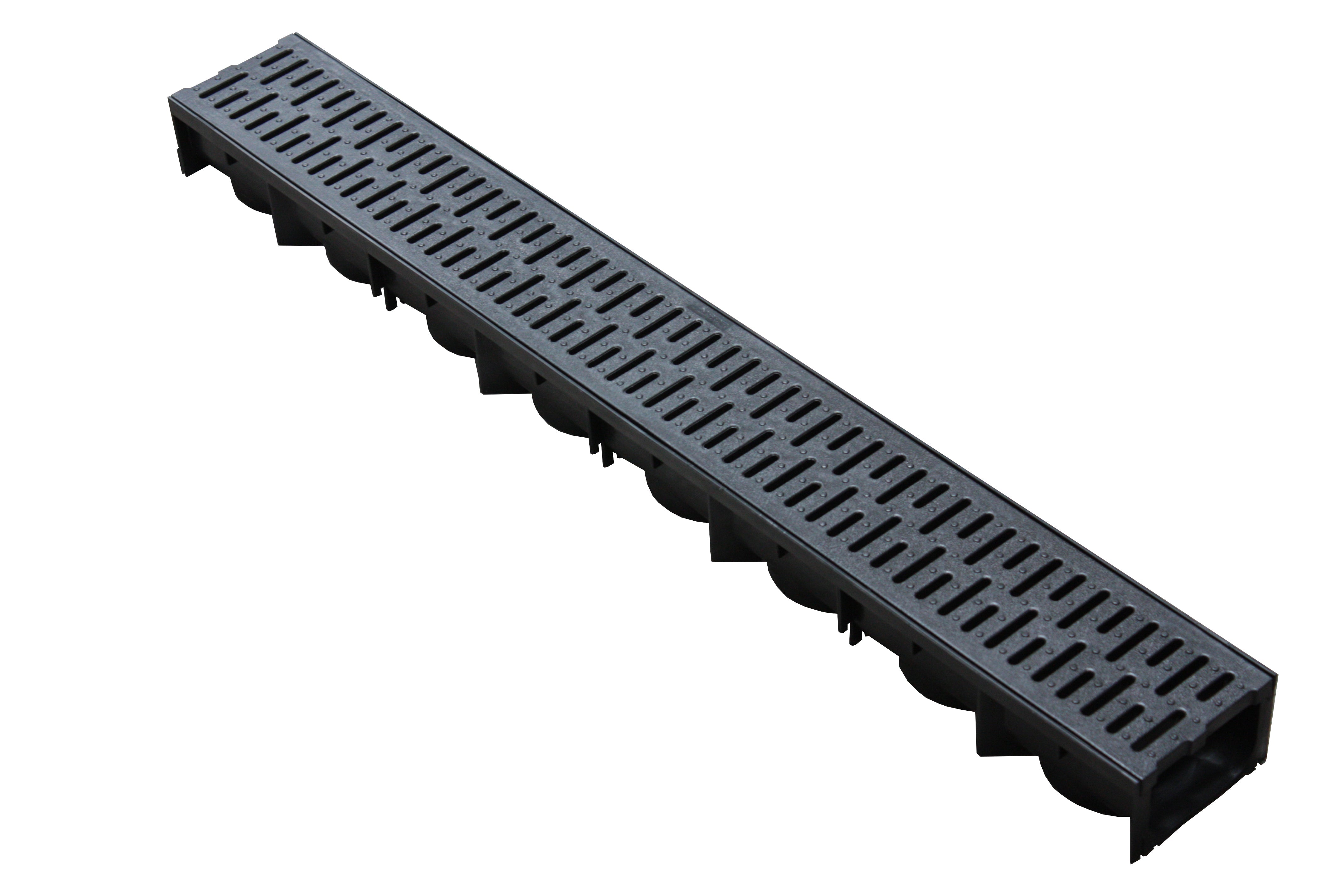 EBP Domestic Channel Drainage with Polypropylene Grating - 1m