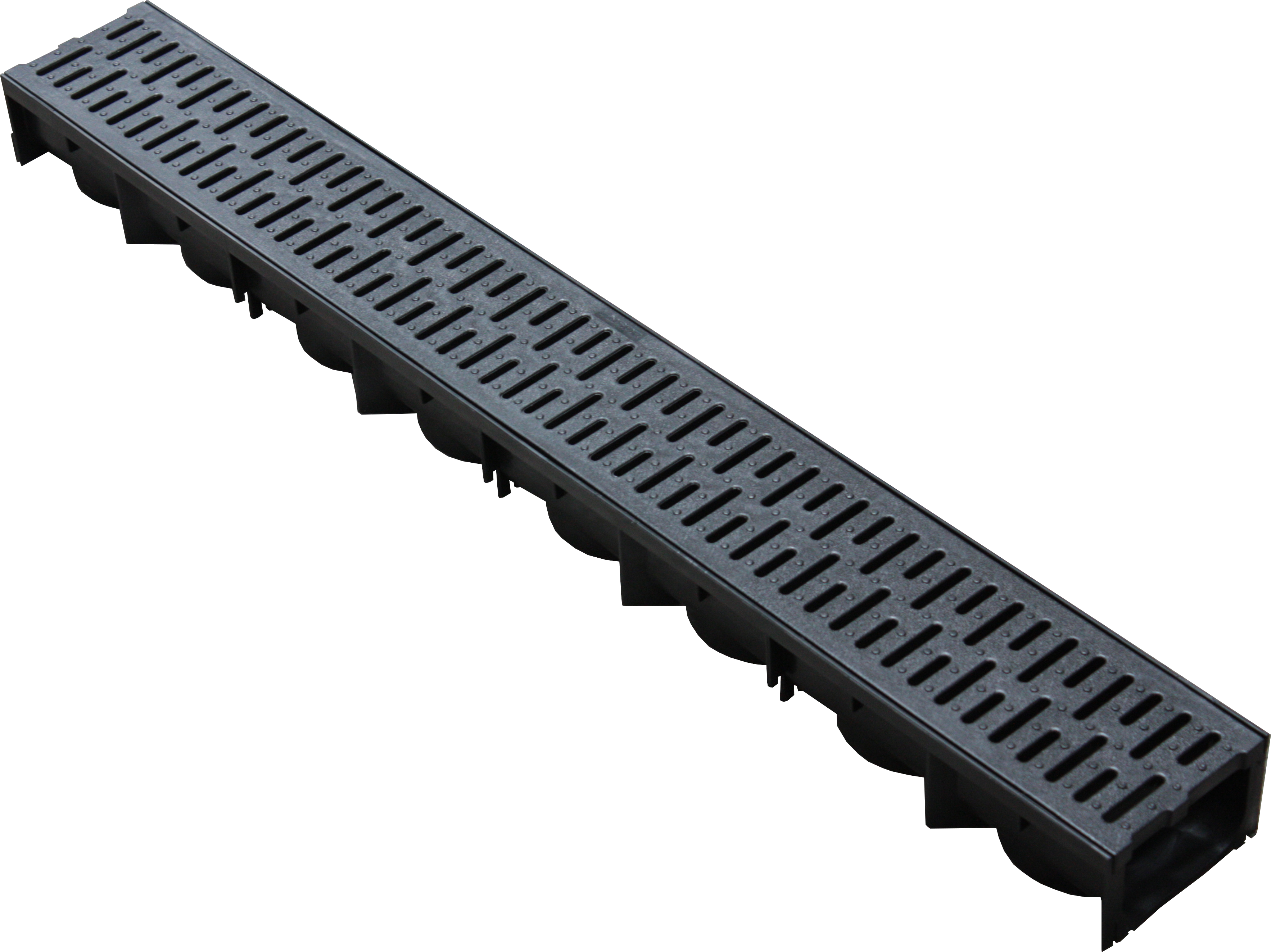 EBP Domestic Channel Drainage with Polypropylene Grating - 1m