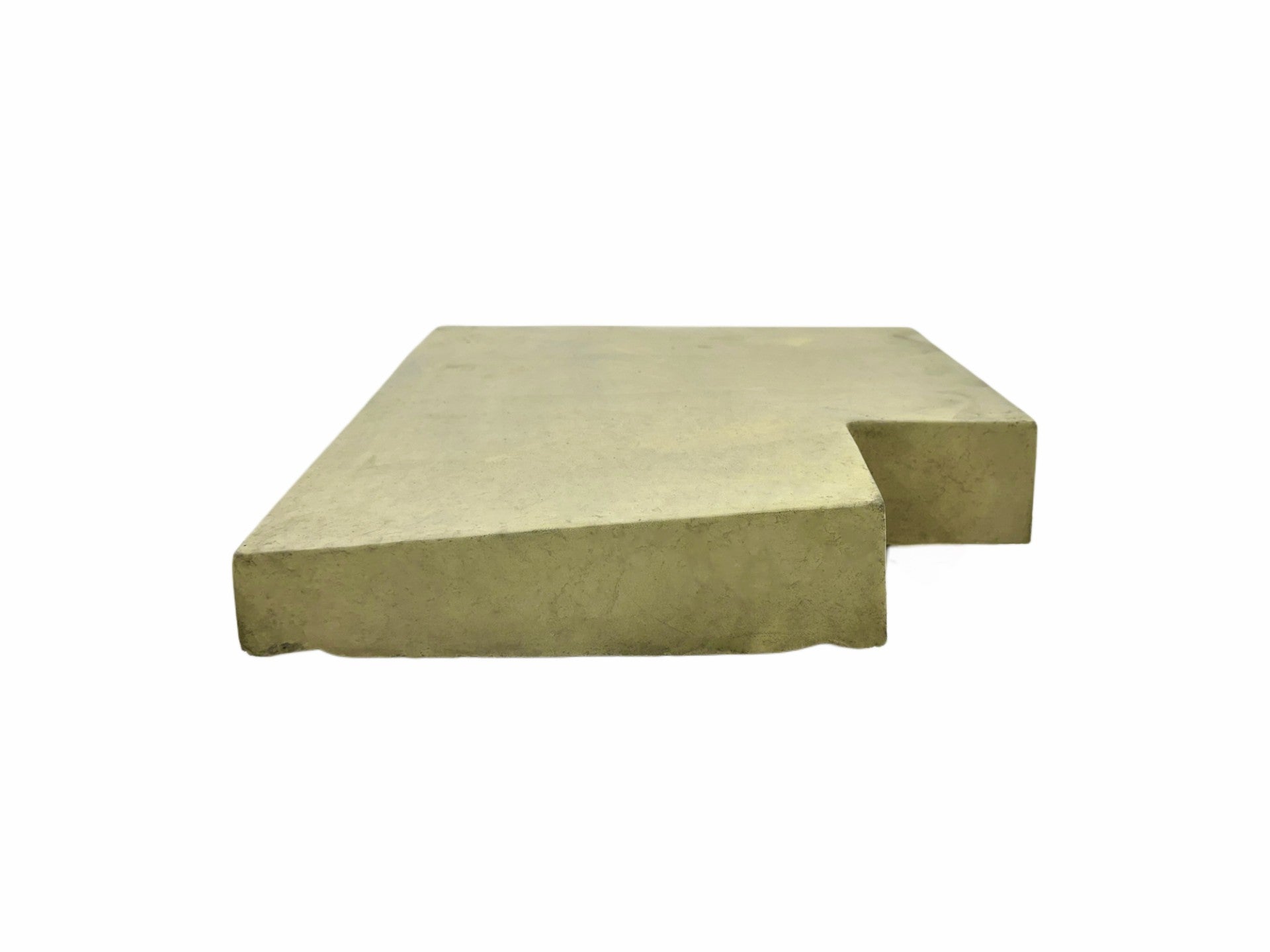 Once Weathered Concrete Coping Stone Corner