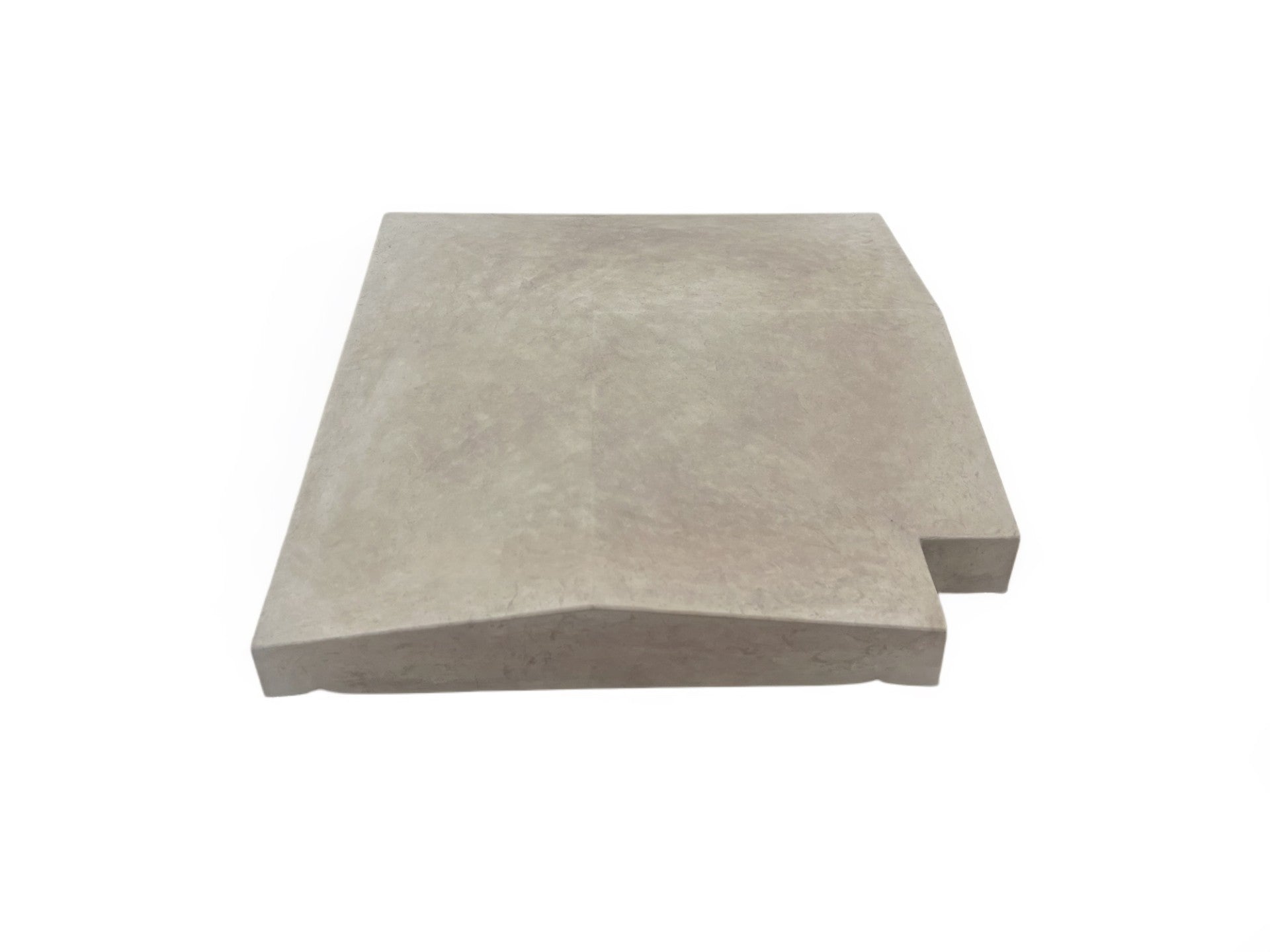 Twice Weathered Concrete Coping Stone Corner