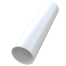 Freeflow Round Plastic Downpipe Length 2.75m - White